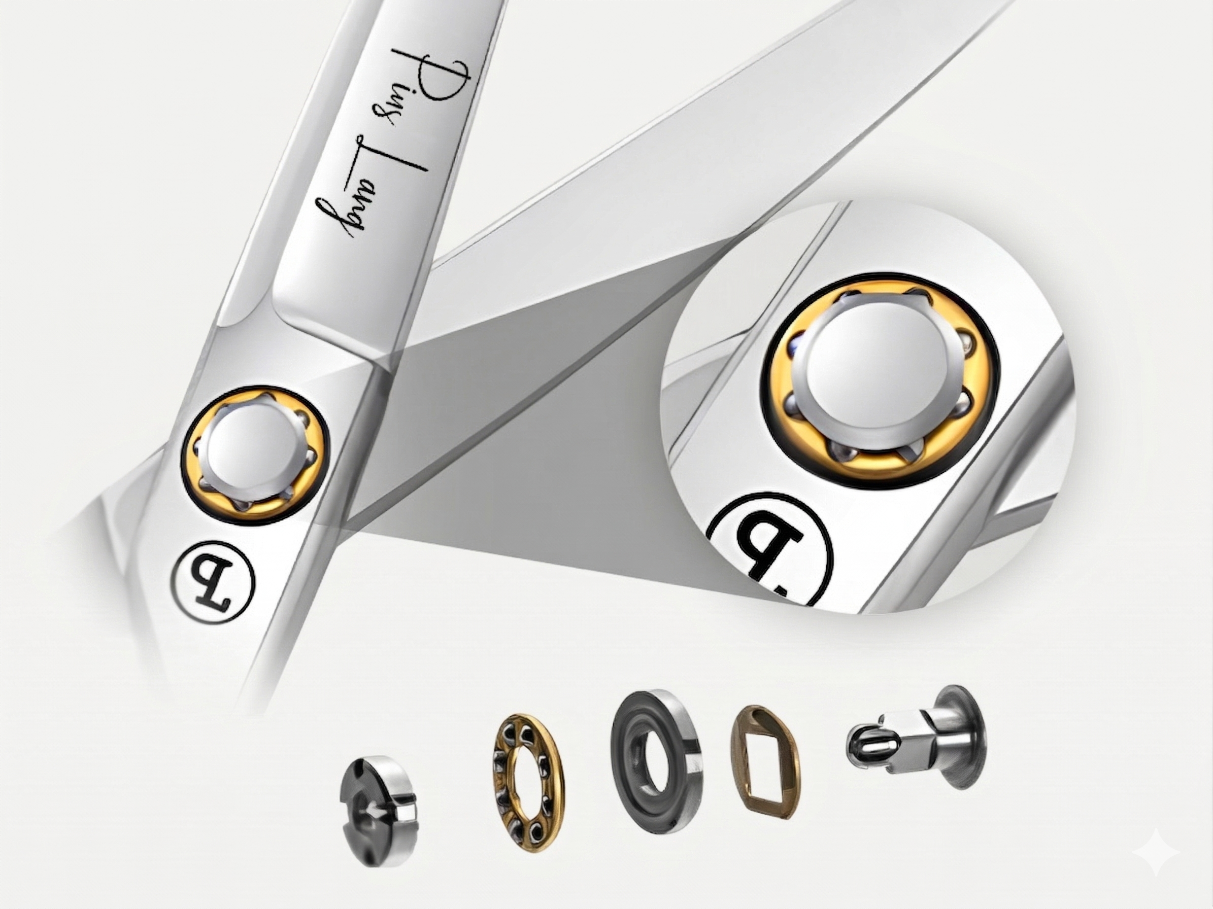 Ball-bearing pivot detail